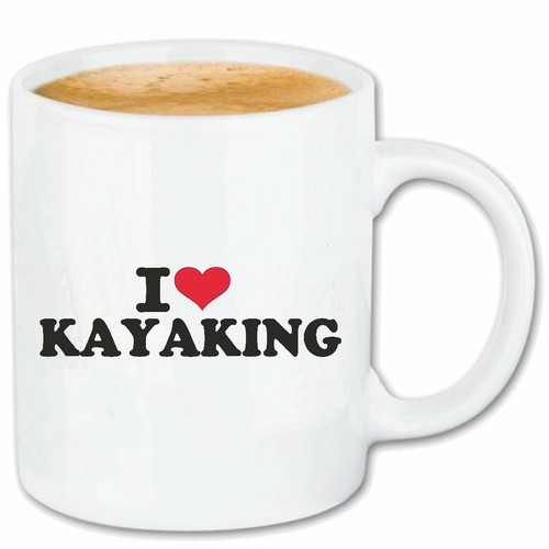 Kaffeetasse love kajak - kaffeetasse,