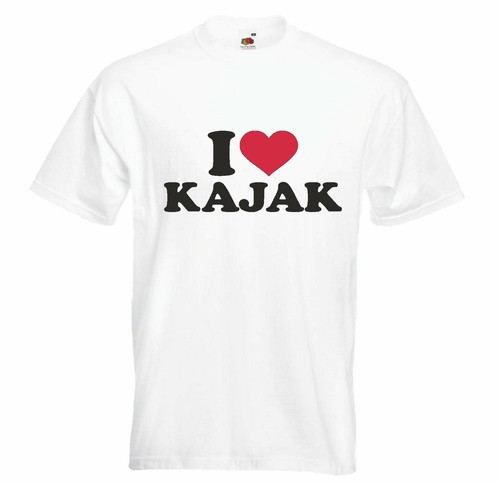 Shirt love kajak fahren - i,