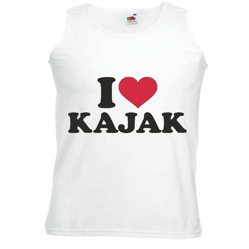 Tank top love kajak - kajak,